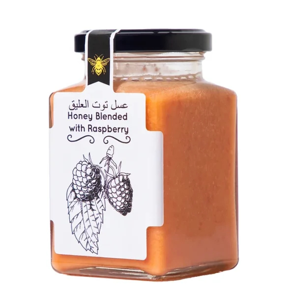 Honey with Raspberry 300g – Antioxidants, Youth & Immune Support