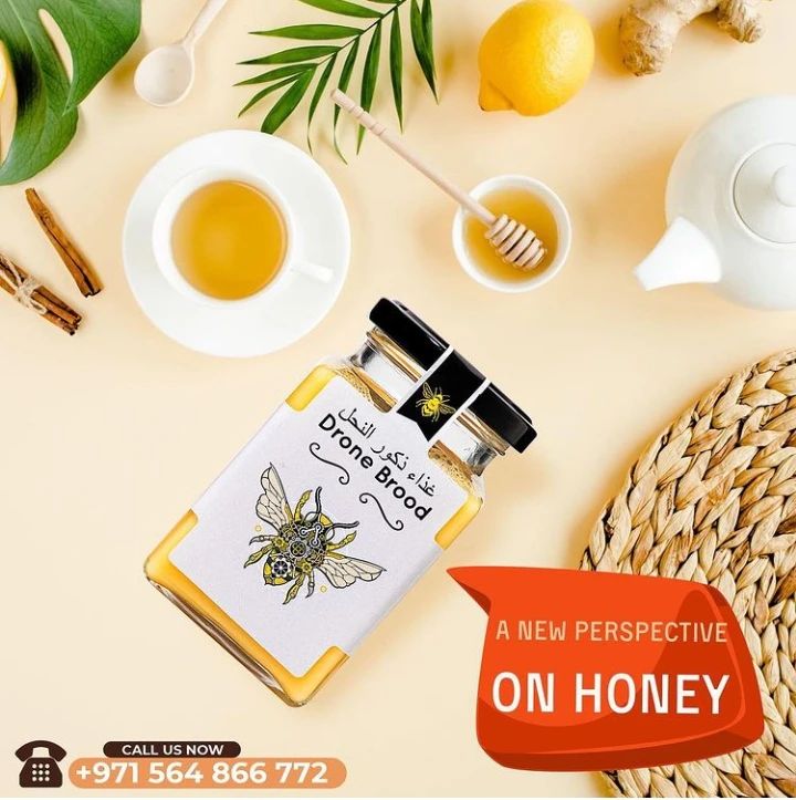 Drone Brood Honey 300g – Boost Immunity, Energy & Male Vitality