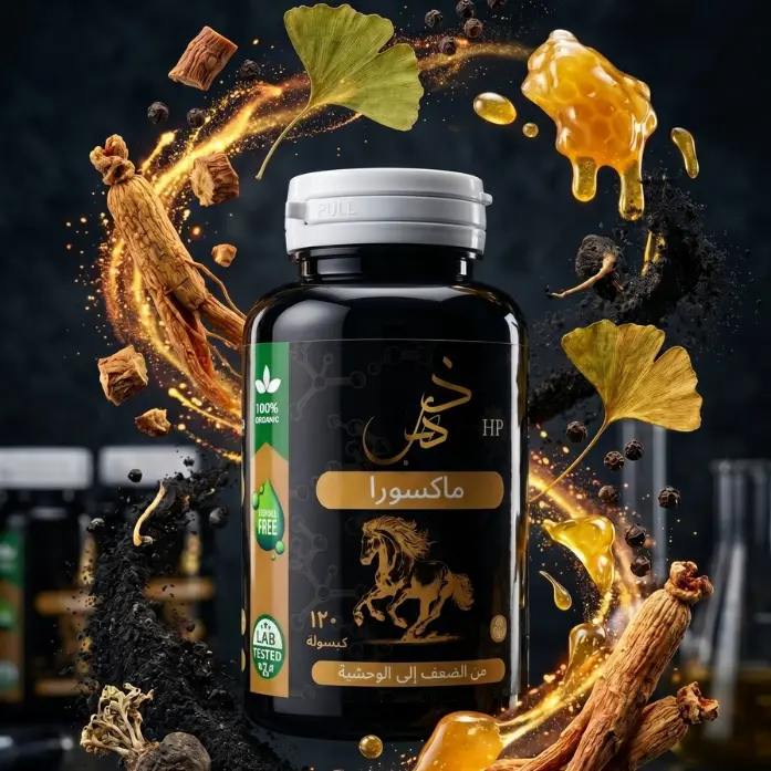 Maxora Natural Male Energy, Strength & Vitality Formula